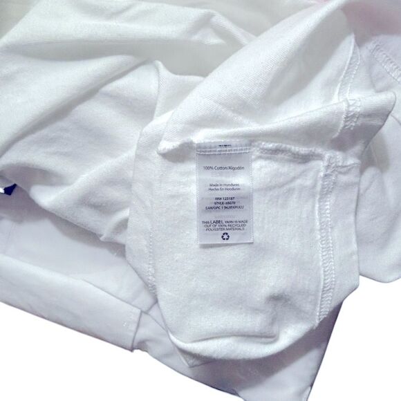 Wrangler White Short Sleeve Tee for Casual Wear Size Medium 10 0499 - Picture 6 of 8